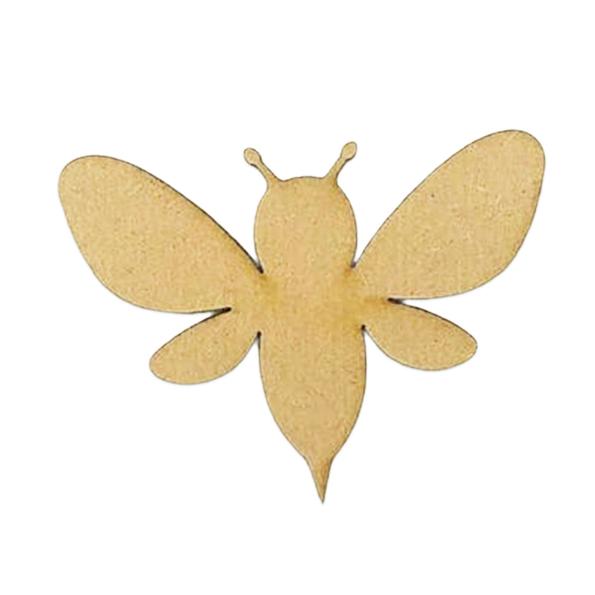 Bumble Honey Bee | MDF Craft Insect Shape - Laserworksuk