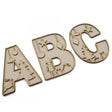 Christmas Themed Alphabet Letters - Full Alphabet Set Available - LaserworksUK