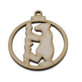 Christmas Tree Baubles - Warwick - LaserworksUK