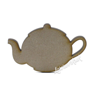 Craft TeaPot MDF Wooden Shapes - LaserworksUK