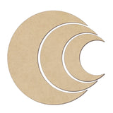 Crescent Moon - Ramadan Moon Shape - Laserworksuk
