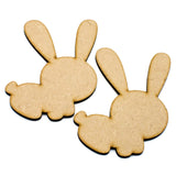 Cute Easter Bunny - Rabbit Craft Shapes - Laserworksuk