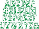 Dinosaur Themed Alphabet Letters - Full Alphabet Set Available - Laserworksuk
