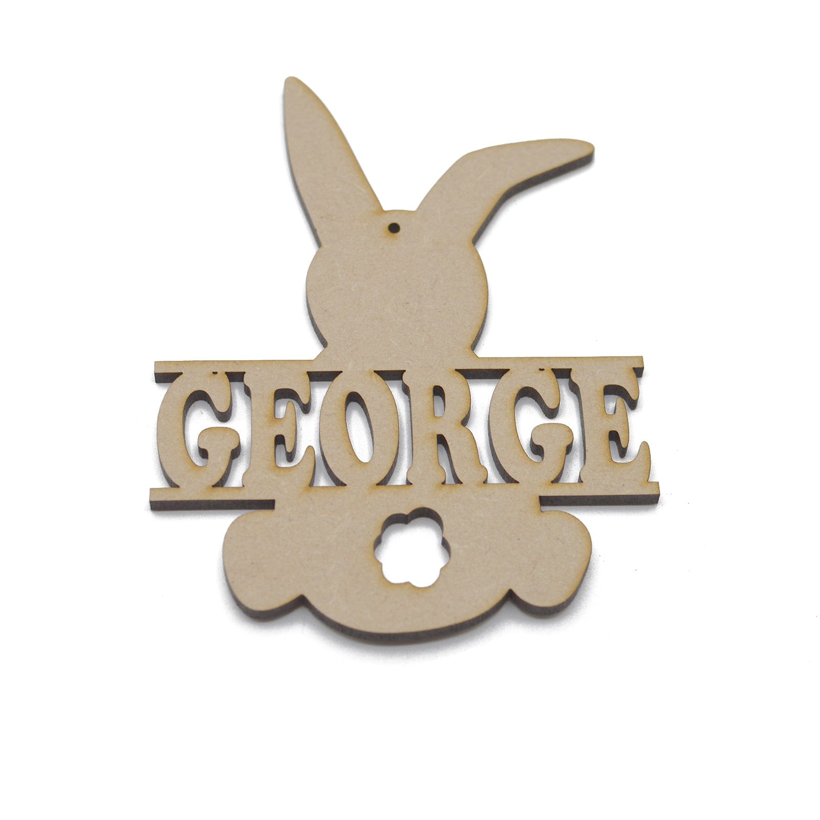 Personalised Easter Bunny Decorations - LaserworksUK