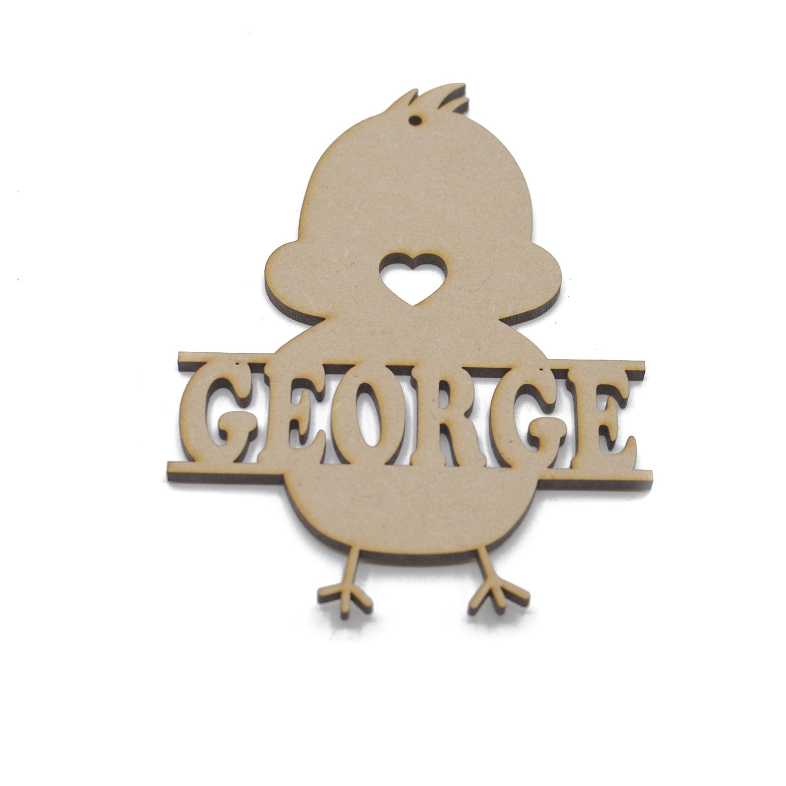 Personalised Easter Bunny Decorations - LaserworksUK