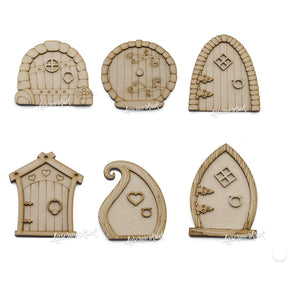 Fairy Doors Craft Shapes - Fairy tale Crafts - Laserworksuk