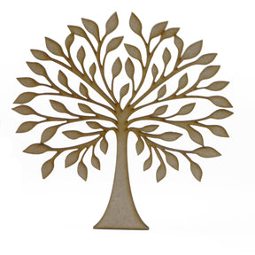 Family Tree Kits - Family Script Name & Hearts - LaserworksUK