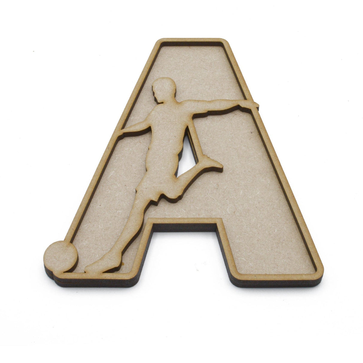 Football Alphabet Letters - Full Alphabet Set Available - Laserworksuk