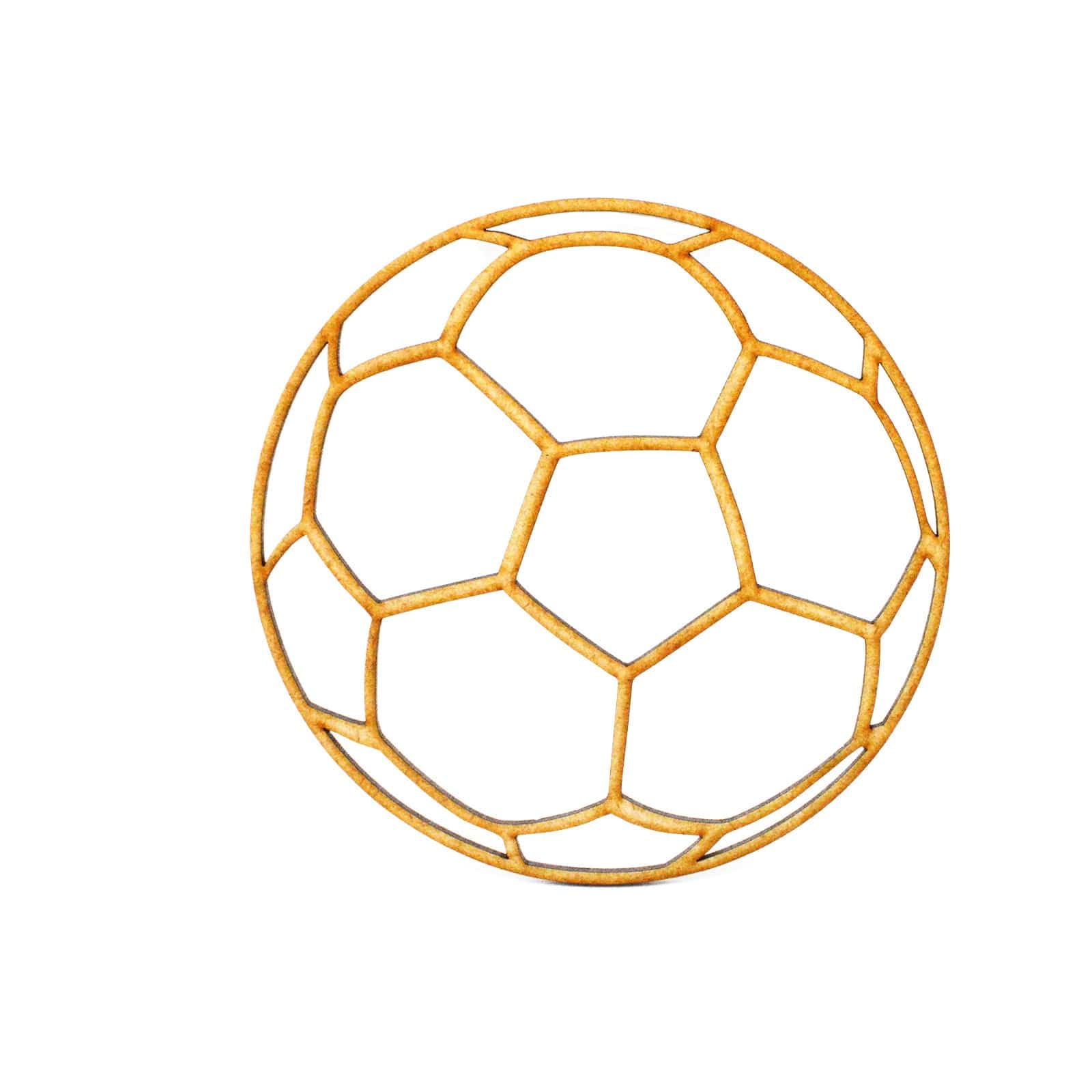 Football Outline Shapes – Nursery Decor – Children's Bedroom - LaserworksUK
