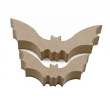 Laserworksuk Wooden Craft Shapes Freestanding Bats - Halloween Craft Shapes