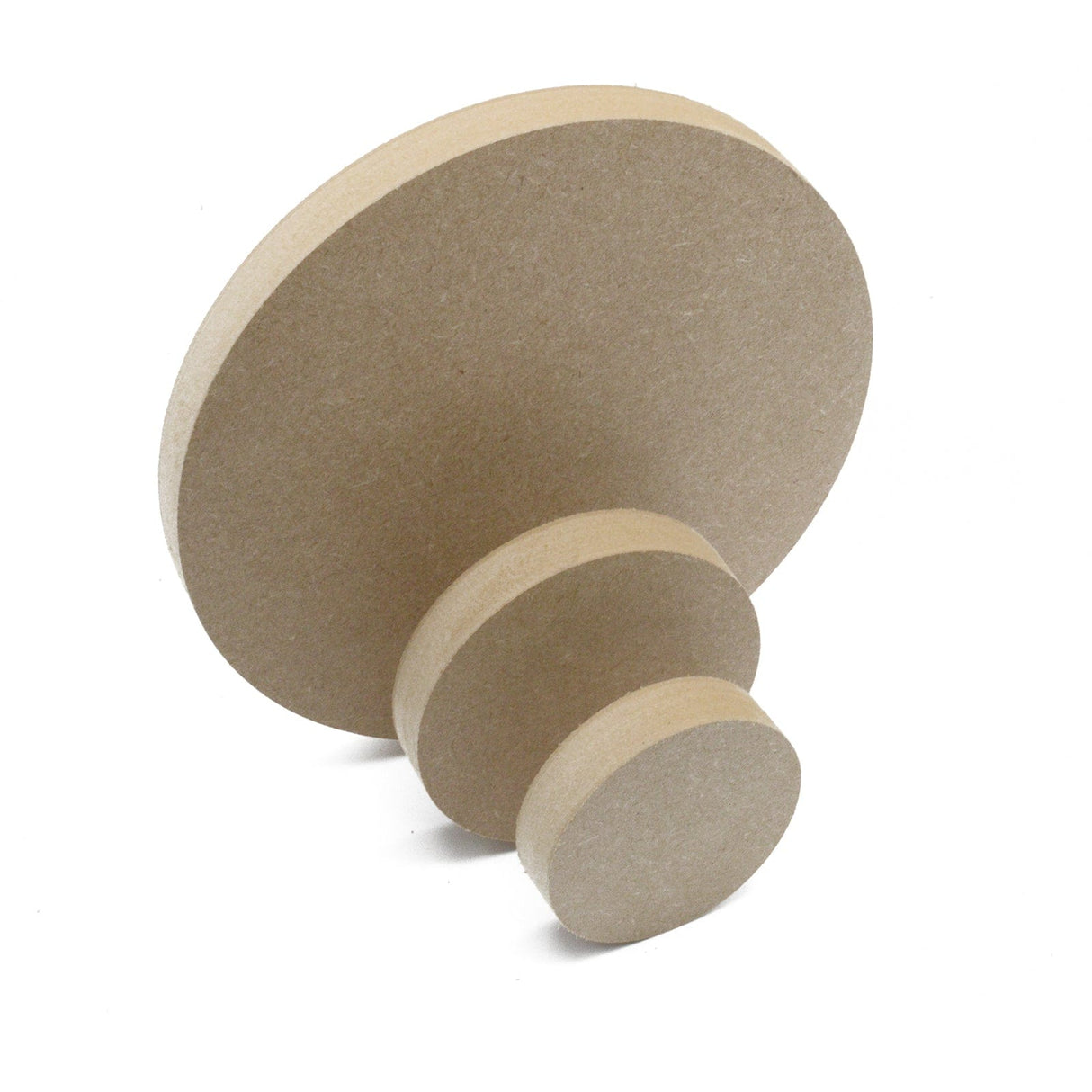 Laserworksuk Wooden Craft Shapes Freestanding Circle Blanks - Round Wooden Shapes