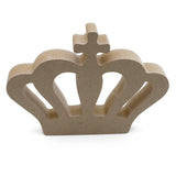 Laserworksuk Freestanding Classic Royal Crown 18mm MDF Wood
