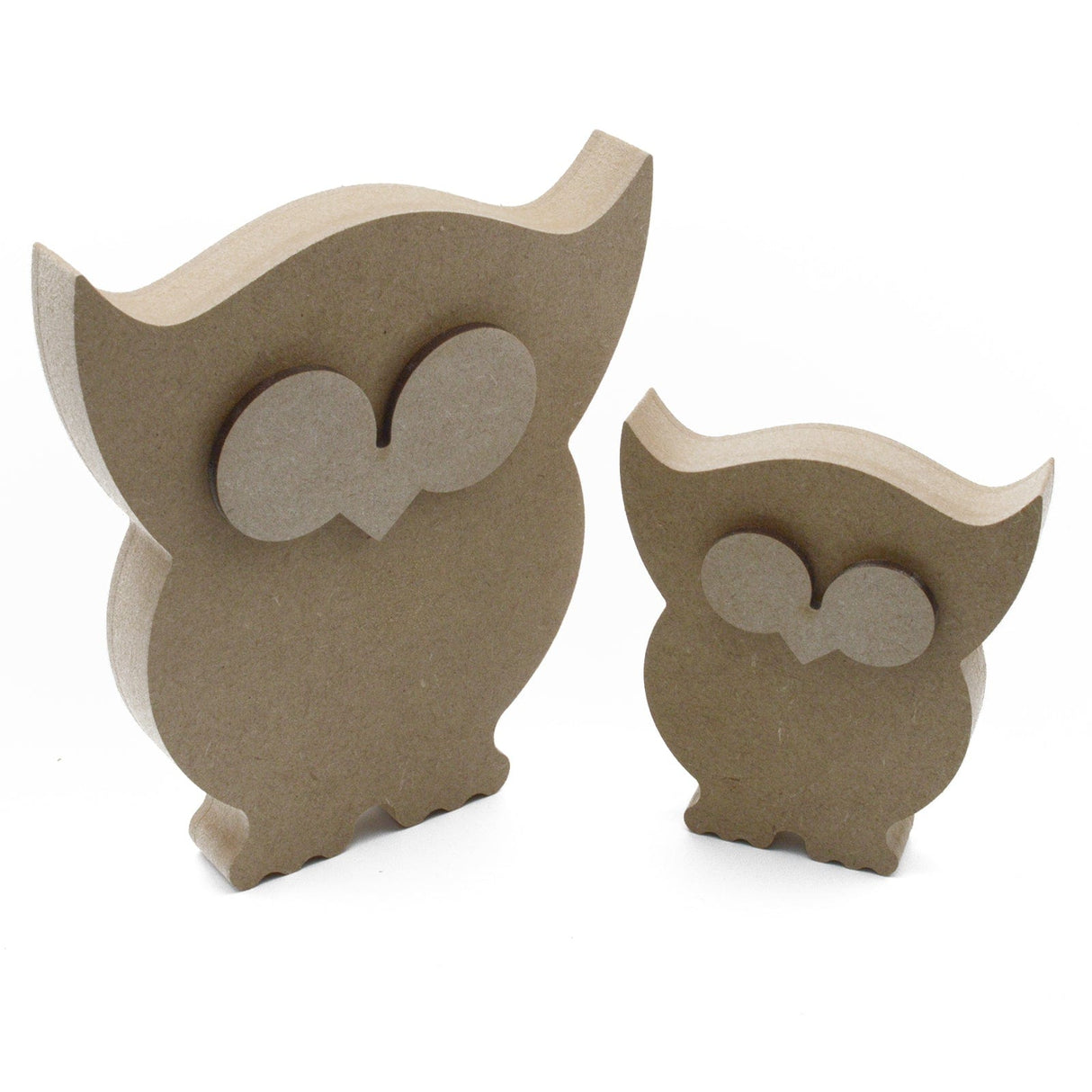 Freestanding Cute Owl Bird Shapes - Nursery Decor - Laserworksuk