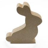 Freestanding Easter Bunny Craft Shapes - Laserworksuk