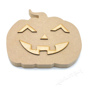 Freestanding Halloween 3D Spooky Pumpkin Shapes - Laserworksuk