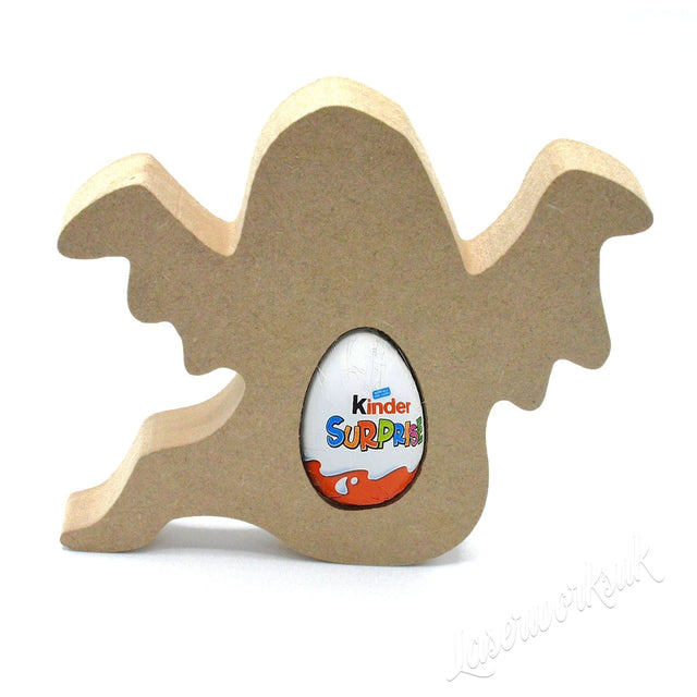 Laserworksuk Freestanding Halloween Ghost Chocolate Egg Holder