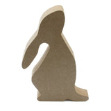 Freestanding Hare - Cute Bunny Rabbit Craft Shapes - Laserworksuk