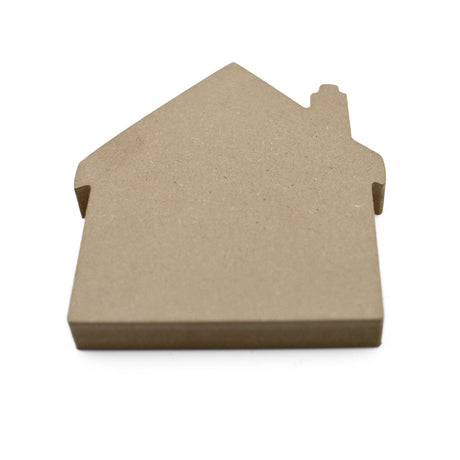Freestanding House Shape - New Home = Wooden House Craft Shapes - Laserworksuk