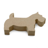 Freestanding Scottish Terrier Dog Shape - Laserworksuk