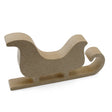 Freestanding Sleigh - Wooden Christmas Decoration - Laserworksuk