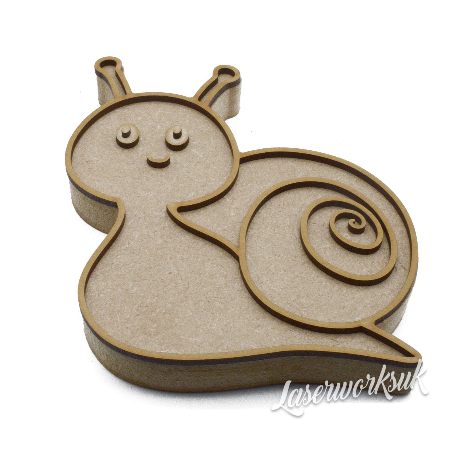 Offers Free standing snail with base