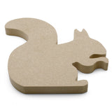 Laserworksuk Freestanding Squirrel Wooden Wildlife Craft Shapes