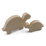 Freestanding Tortoise Wooden Craft Shapes - Laserworksuk