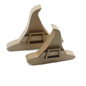 Freestanding Witch Hat - Halloween Craft Shapes - Laserworksuk