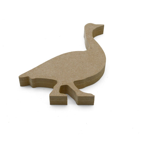 Freestanding Wooden Goose - 18mm MDF Craft Shapes - Laserworksuk