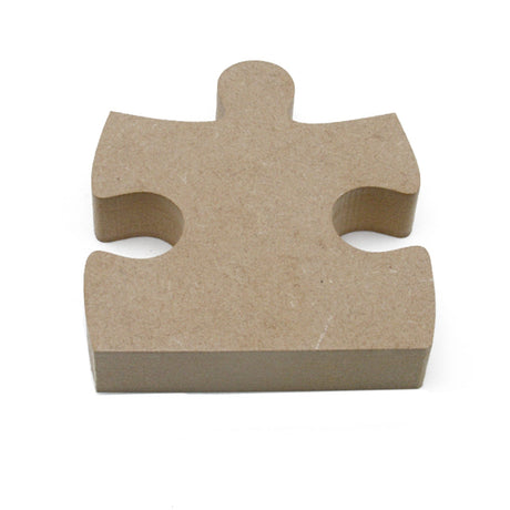 Freestanding Wooden Puzzle Pieces - Jigsaw Shapes Nursery Décor - Laserworksuk