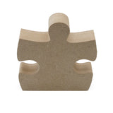 Laserworksuk Wooden Craft Shapes Freestanding Wooden Puzzle Pieces - Jigsaw Shapes Nursery Décor