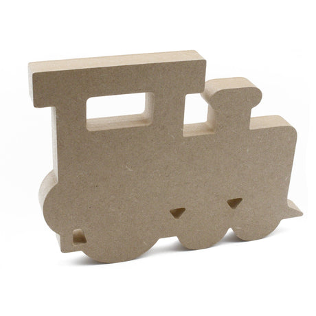Freestanding Wooden Train shapes - Nursery Décor - Laserworksuk