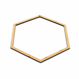Hexagon Outline Shape | Quatrefoil - Laserworksuk