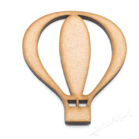 Hot Air Balloon - Wooden Craft Shapes - LaserworksUK