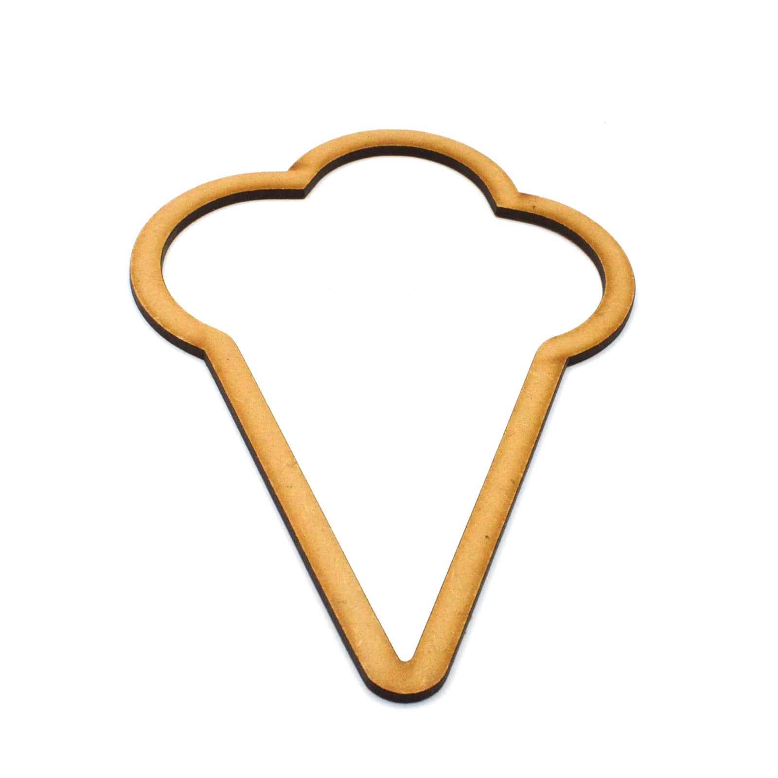 Ice Cream Cone Craft Shapes – Nursery Decor - LaserworksUK