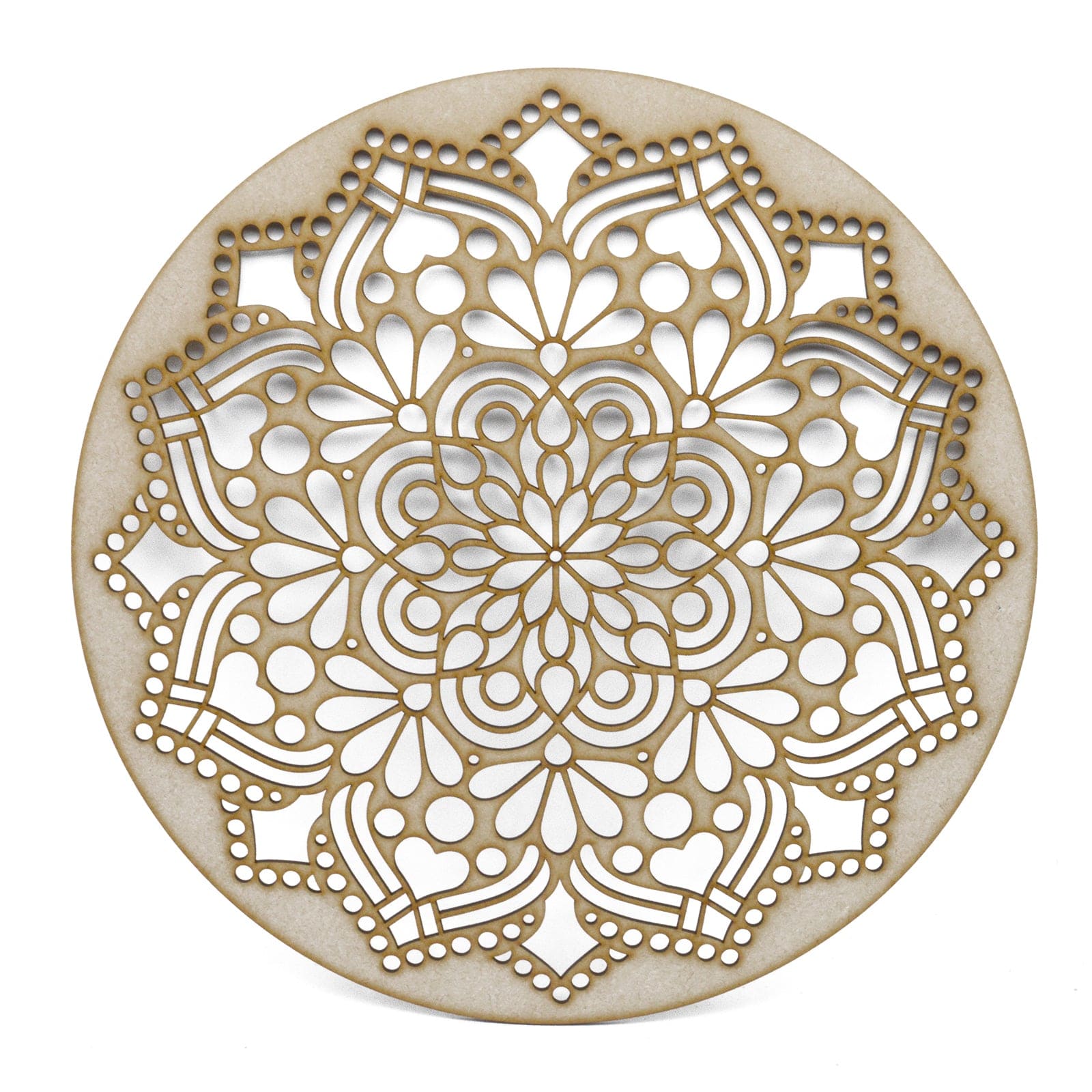 Laser Cut Layered Mandala - MDF Mandala Wall Décor - M1 - LaserworksUK
