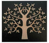 Make Your own Family Tree 3 x MDF Trees (TR22) - Laserworksuk
