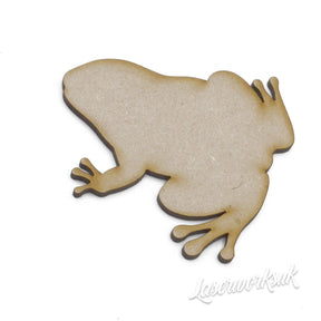 MDF Frog - Toad Craft Shapes - LaserworksUK