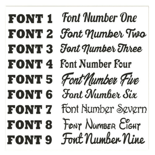 Personalised Script Names Words & Letters | Laserworksuk - LaserworksUK
