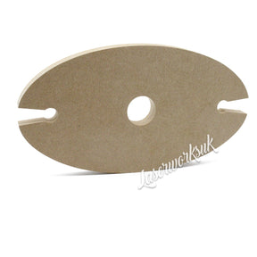 Wine Glass & Bottle Holder - 18mm MDF Blank - Laserworksuk