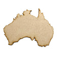 Wooden Australia Maps - Australian Map Outline Shapes - Laserworksuk