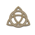 Wooden Celtic Knot Shapes - Trinity Knot - Triquetra - LaserworksUK