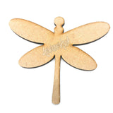 Wooden Dragonfly MDF Blank Shape Craft - Laserworksuk