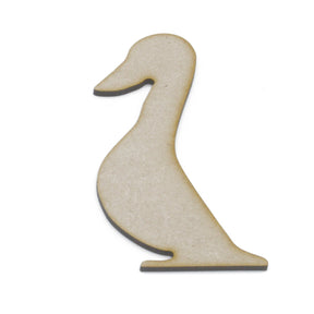 Wooden Duck Mdf Craft Shapes - LaserworksUK