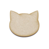 Wooden Hello Kitty Style Craft Shapes - LaserworksUK