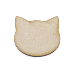 Wooden Hello Kitty Style Craft Shapes - LaserworksUK