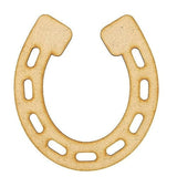 Wooden Horseshoe Shapes - MDF Craft Shapes - Laserworksuk