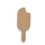 Ice Lolly With Bite Craft Shape - Popsicle Craft Blanks - LaserworksUK