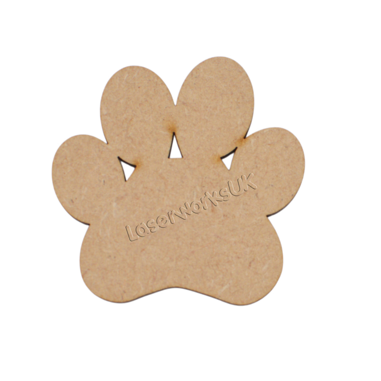 Mixed Craft Shapes - 3mm Medite MDF Embellishments - Laserworksuk