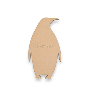 Penguin Wooden Shapes for Crafts - LaserworksUK